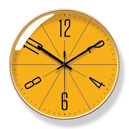 SCANDICLOCK Black Wall Clock