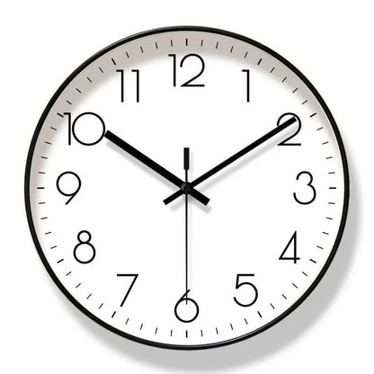 SCANDICLOCK Black Wall Clock
