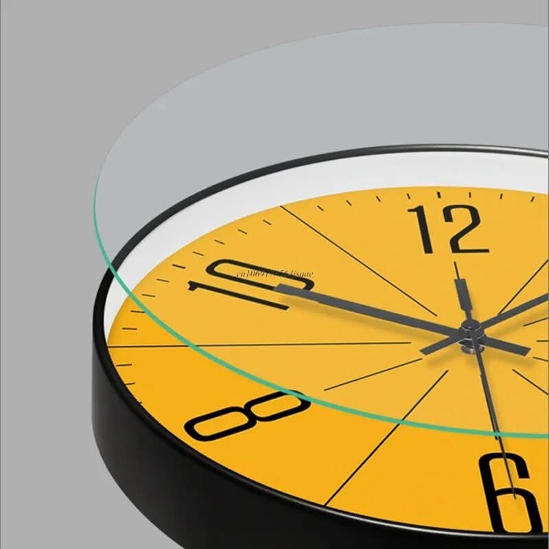 SCANDICLOCK Black Wall Clock