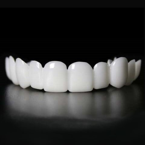 Moldable Snap On Veneers, Ultra Thin Polypropylene Cosmetic Veneers for Upper, Lower or Both Teeth – Upper Teeth