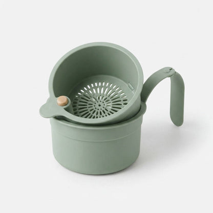 Hanging Dish Drainer with Two-Part Filter System
