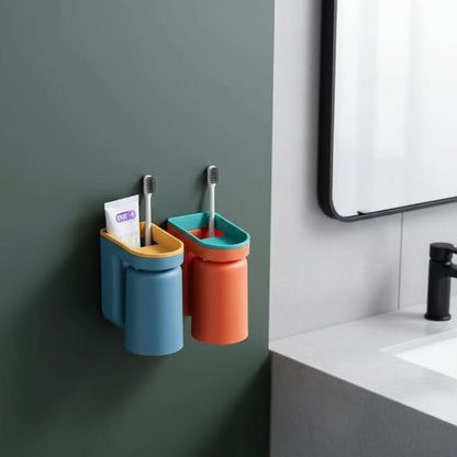 BRUSHDOCK Wall Mount for Toothbrushes