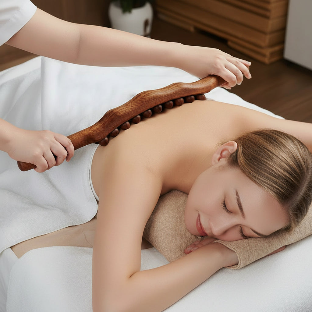 THERAWOOD Luxury Gua Sha Massage Stick