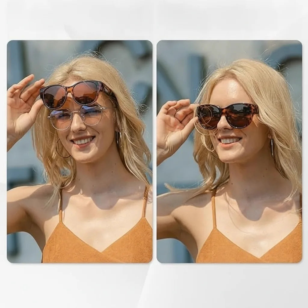 Fit-Over Sunglasses for Wearing Over Prescription Glasses