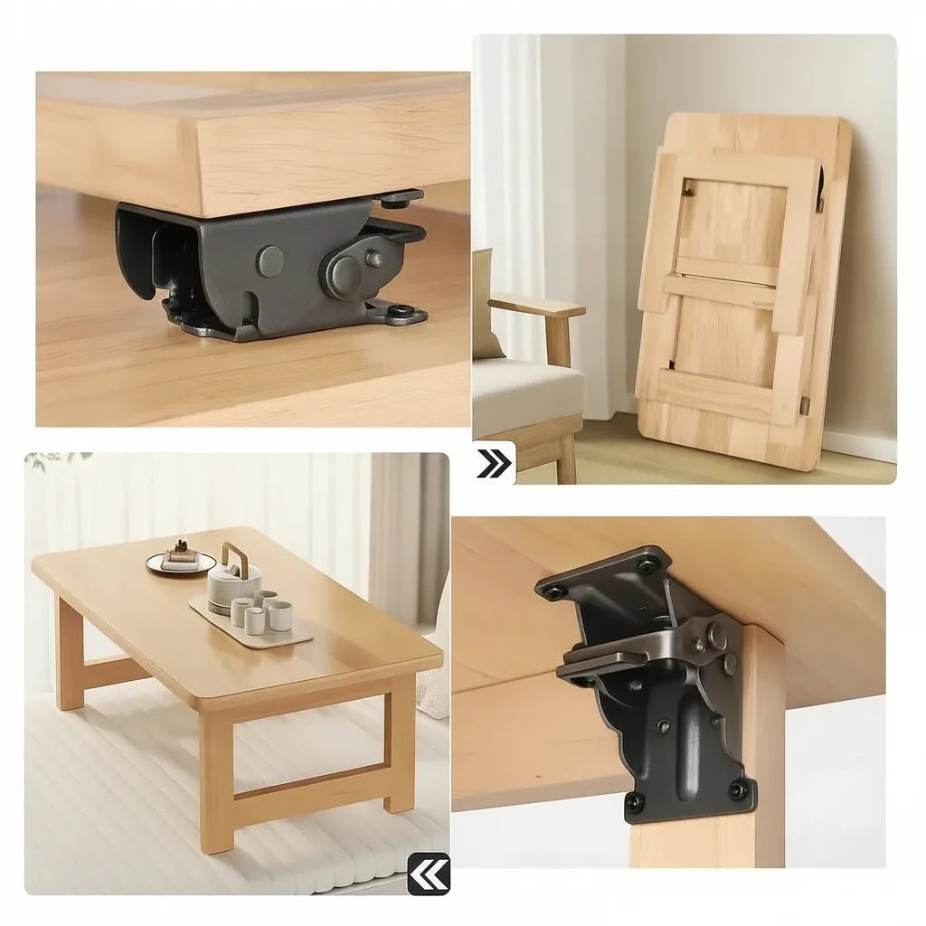 Folding Bracket 90° Auto-Lock, Set of 2, Up to 225kg