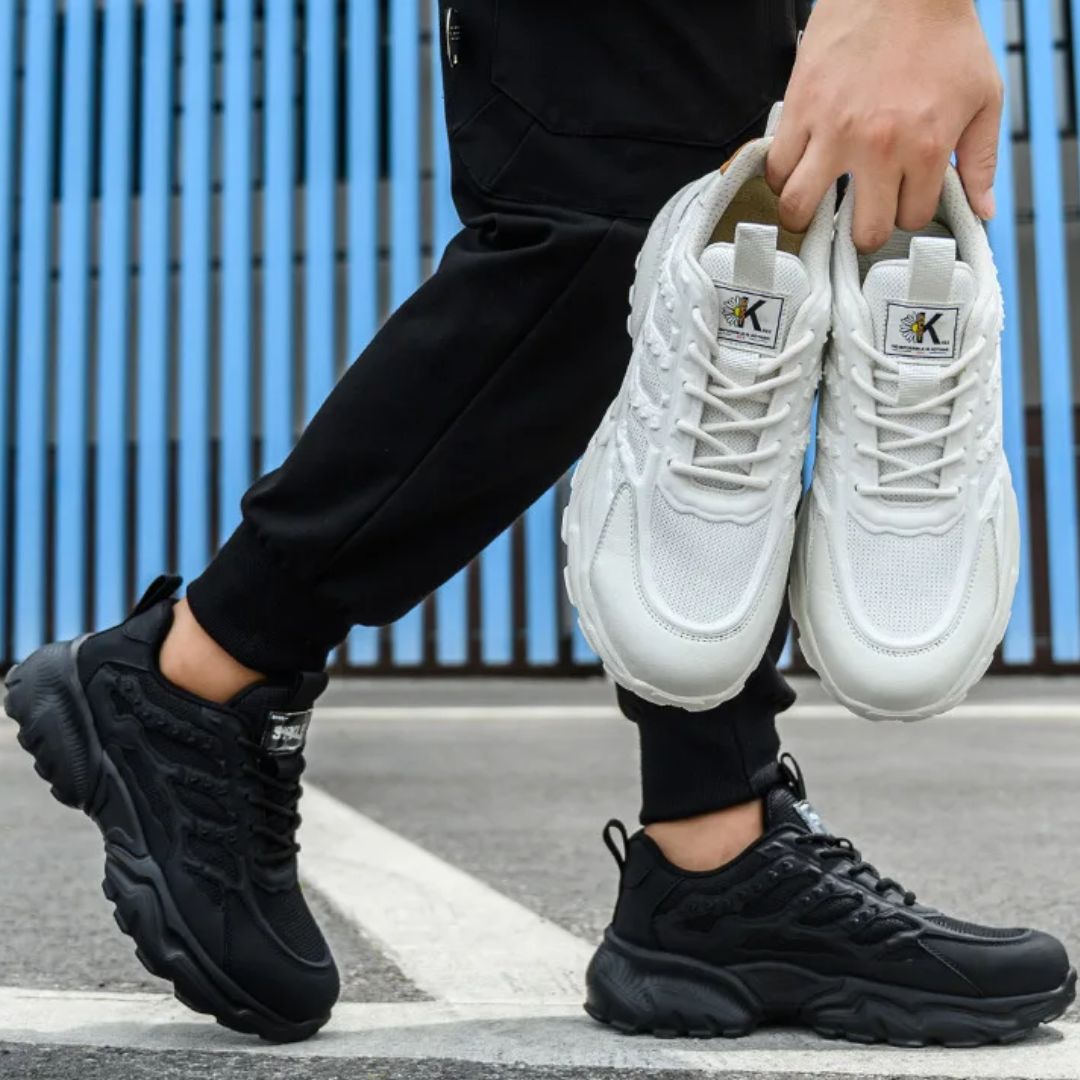 Heavy-Duty Steel Toe Work Sneakers, Safety & Comfort