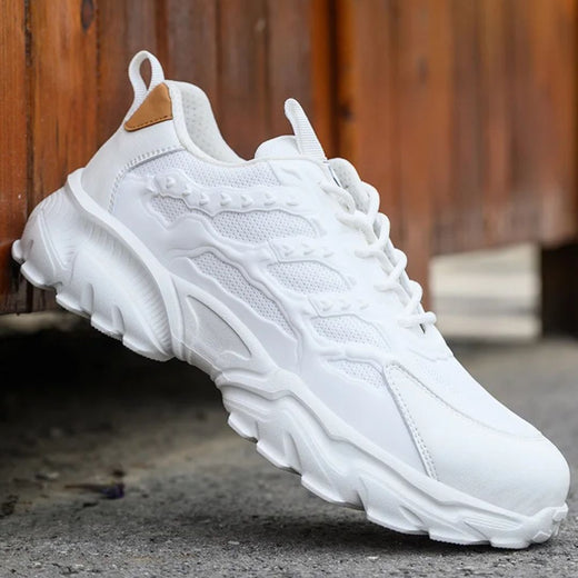 Steel Toe Work Sneakers, Puncture Resistant Safety Shoes with Breathable Lining & Flexible Sole