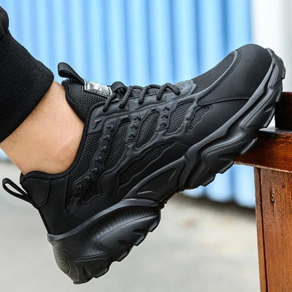 Heavy-Duty Steel Toe Work Sneakers, Safety & Comfort