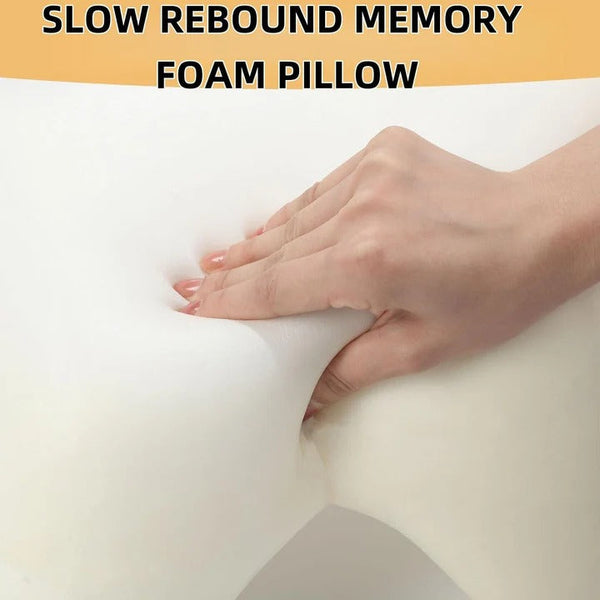 Cuddle Pillow, L-Shaped Memory Foam Couples Pillow with Arm Tunnel for Side Sleepers & Partners