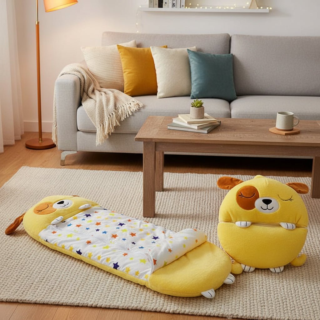 MAGICALCUDDLE 2-in-1 Cuddle Toy Sleeping Bag