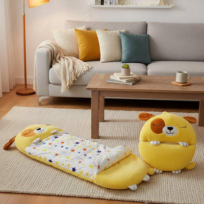 MAGICALCUDDLE 2-in-1 Cuddle Toy Sleeping Bag