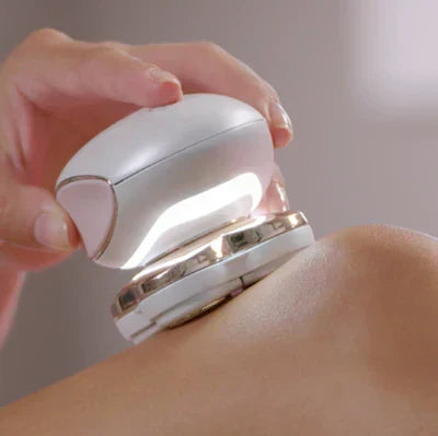 Electric Shaver for Women, Painless Hair Remover for Legs with LED Light & Gold-Plated Head