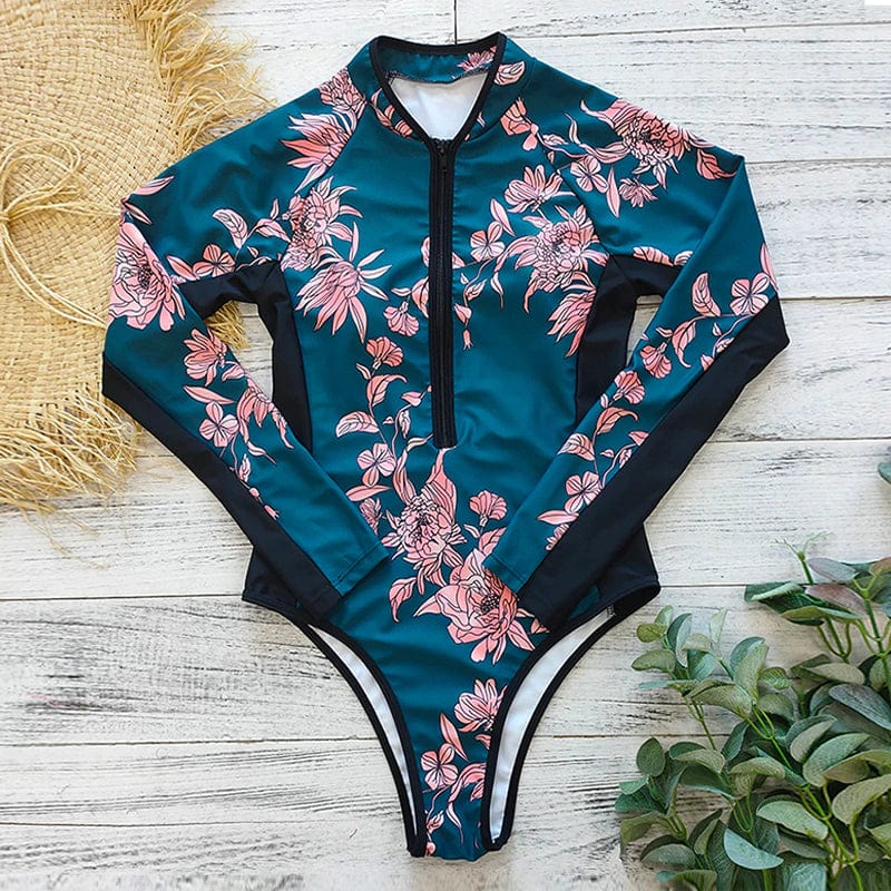 Women's Long-Sleeve Zip-Up Sweatshirt