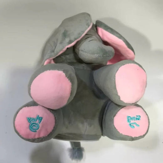 Peekaboo Elephant Toy, Interactive Singing Plush for Babies & Toddlers with Moving Ears