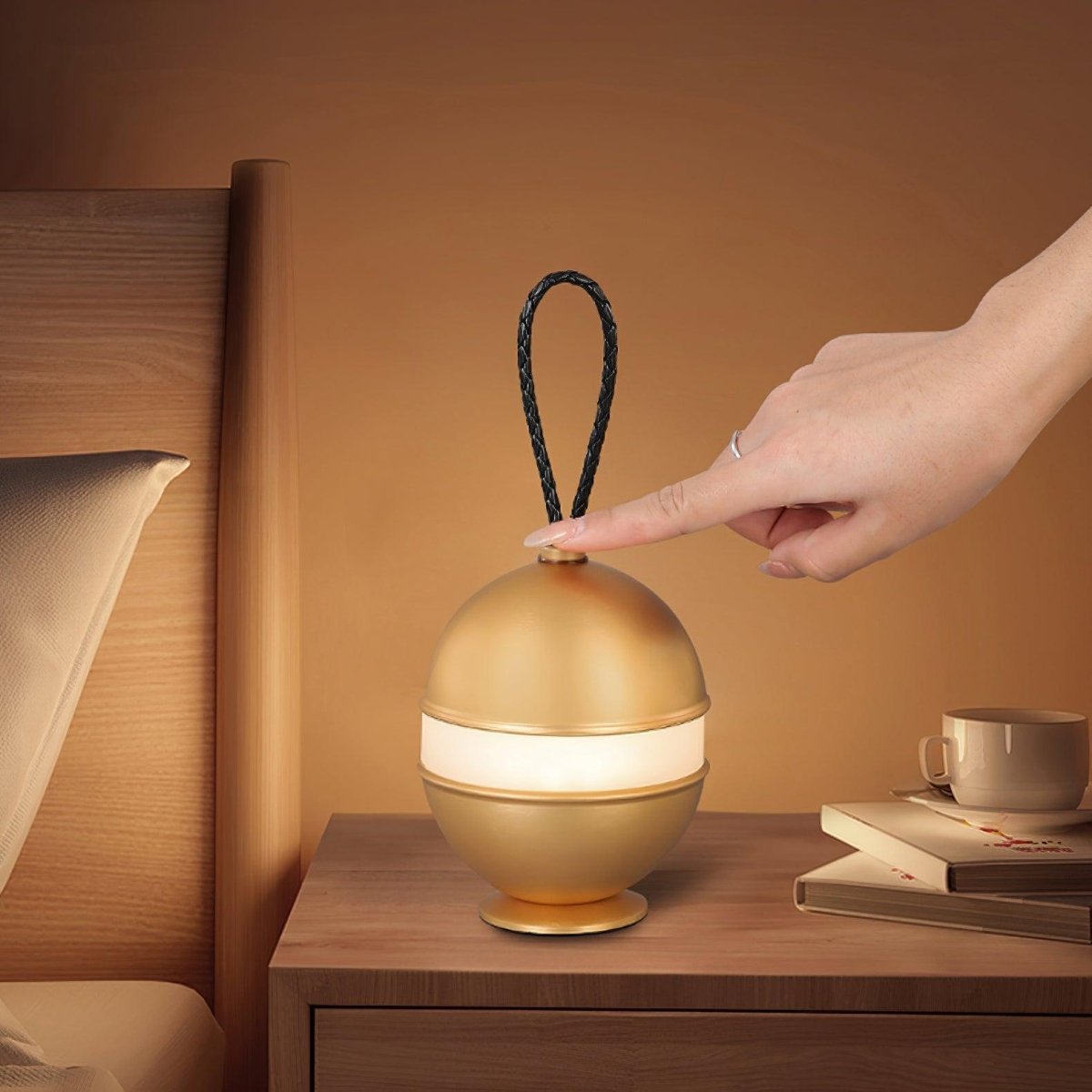 PERLORA Rechargeable Wireless Touch Table Lamp