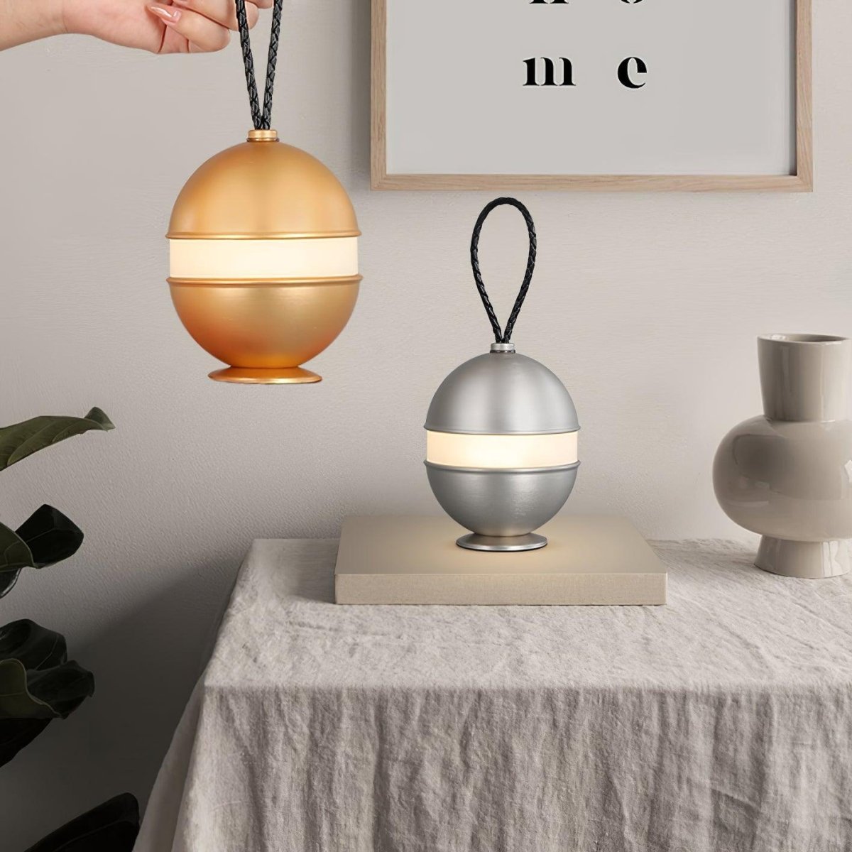 PERLORA Rechargeable Wireless Touch Table Lamp