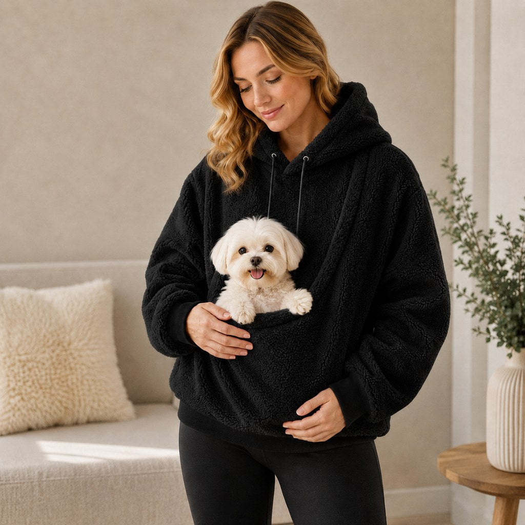 Pet Carrier Sherpa Hoodie – photo 16