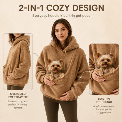 Pet Carrier Sherpa Hoodie – photo 2