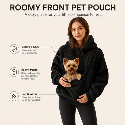 Pet Carrier Sherpa Hoodie – photo 3