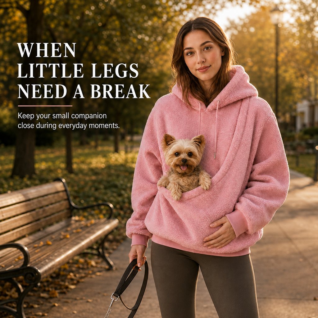 Pet Carrier Sherpa Hoodie – photo 6