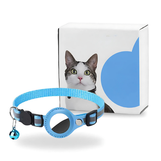 Pet GPS Tracker Collar, Real-Time Tracking Waterproof Nylon Collar for Dogs & Cats, No Subscription