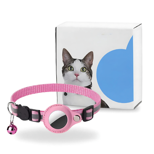 Pet GPS Tracker Collar, Real-Time Tracking Waterproof Nylon Collar for Dogs & Cats, No Subscription