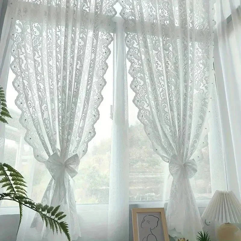 TAILLACE Lace Phoenix Tail Curtains