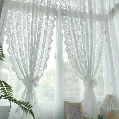 TAILLACE Lace Phoenix Tail Curtains