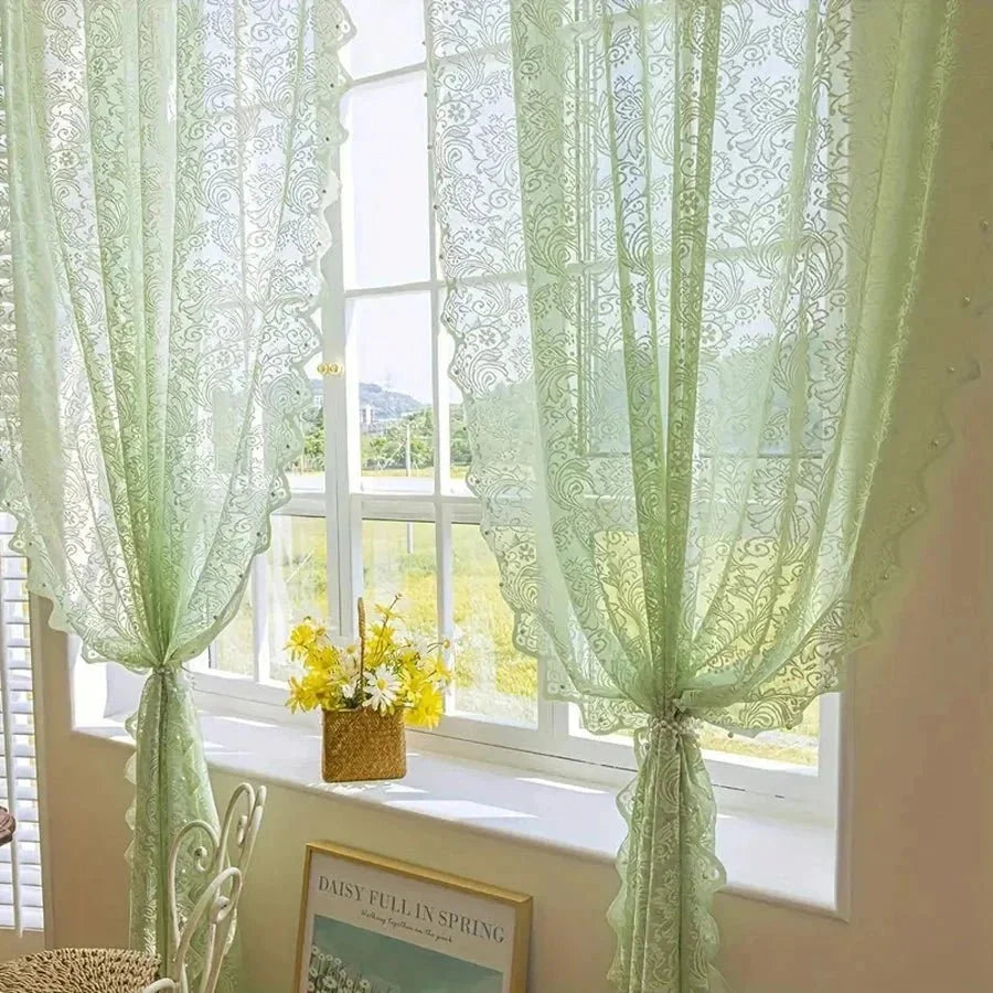 TAILLACE Lace Phoenix Tail Curtains
