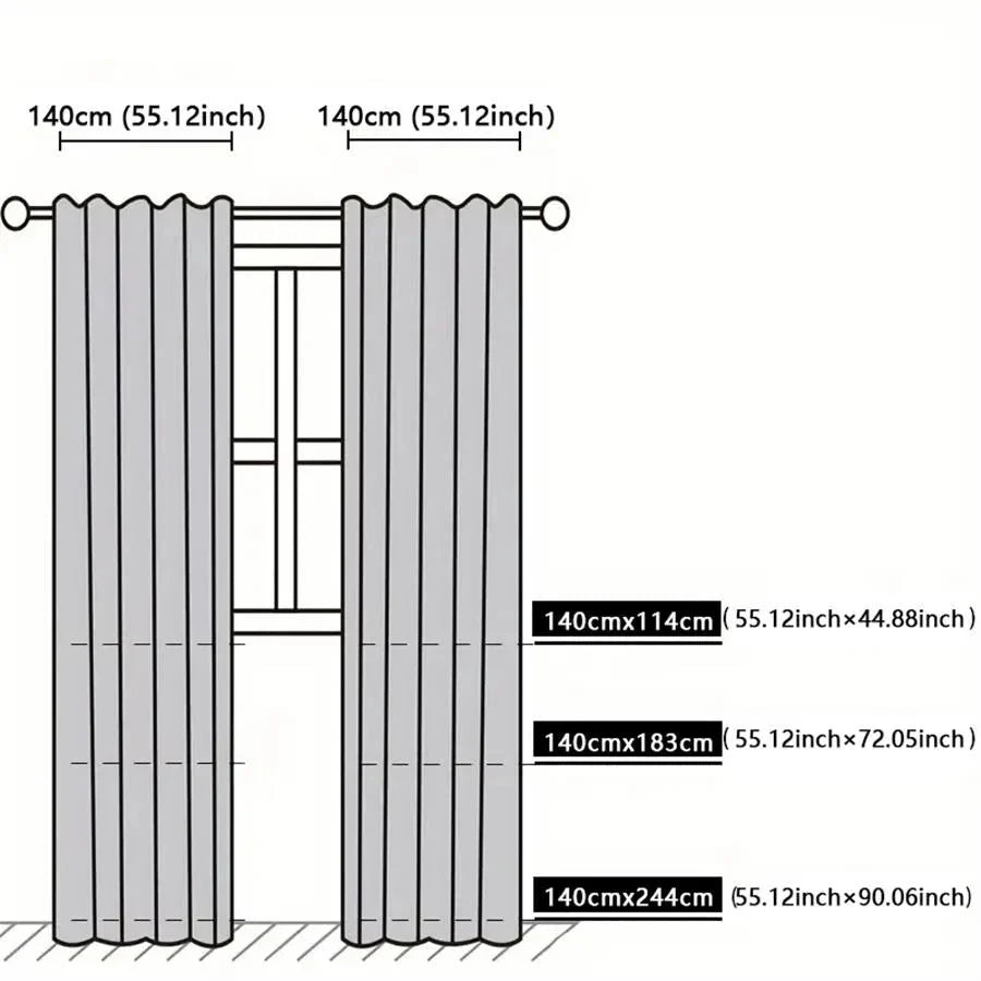 TAILLACE Lace Phoenix Tail Curtains