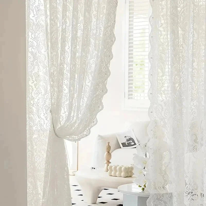 TAILLACE Lace Phoenix Tail Curtains