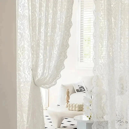 TAILLACE Lace Phoenix Tail Curtains