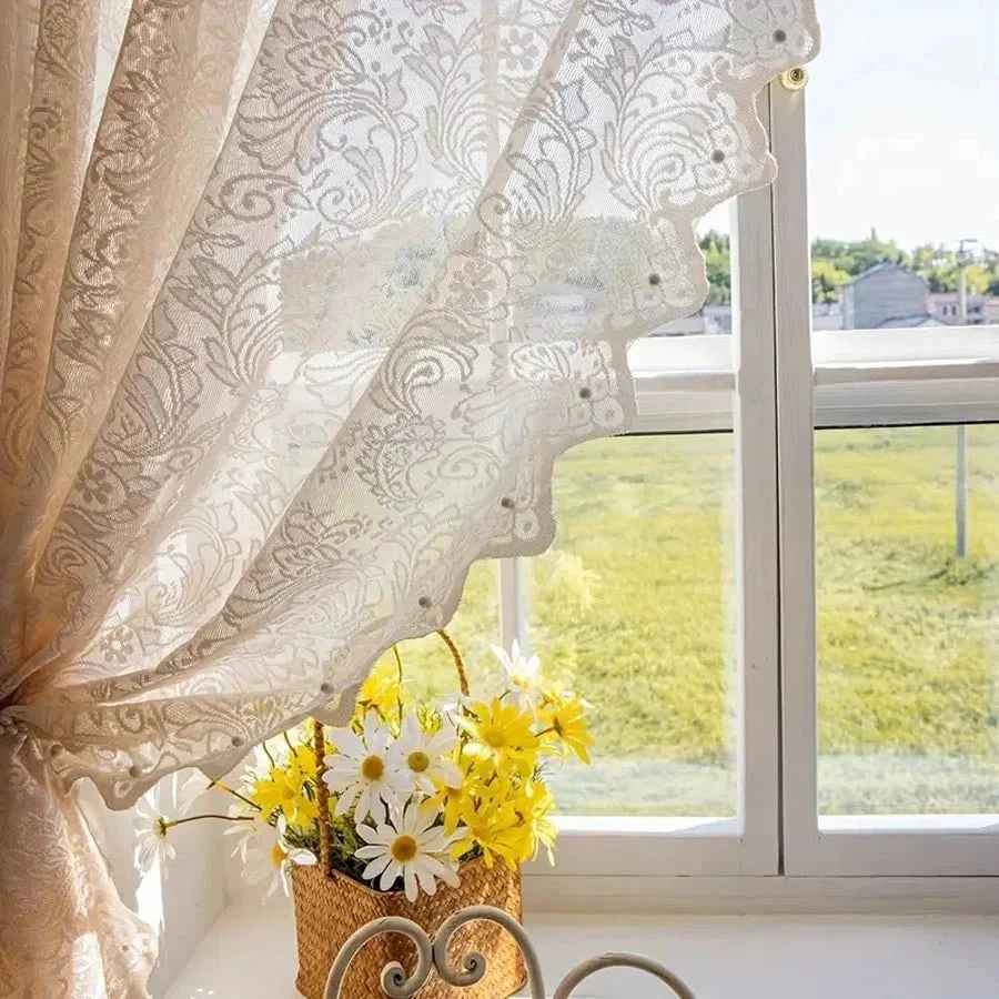 TAILLACE Lace Phoenix Tail Curtains
