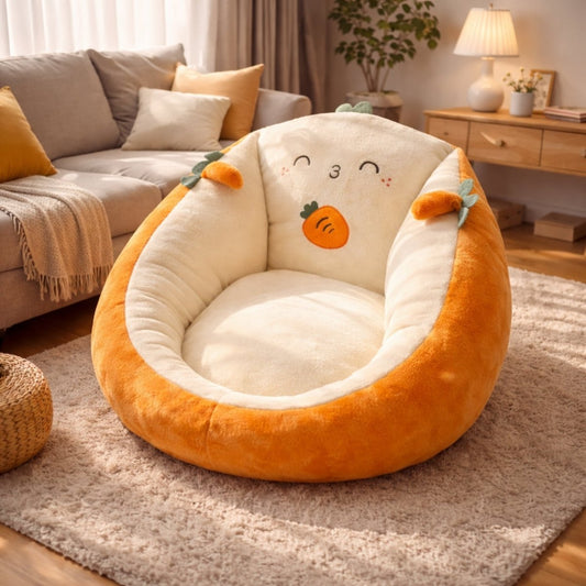 Plush Floor Chair