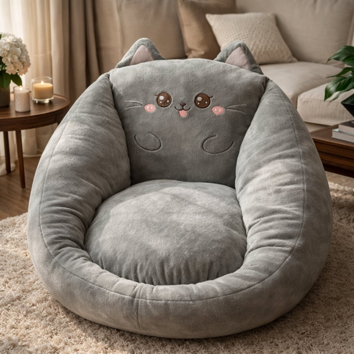 Plush Floor Chair – photo 5