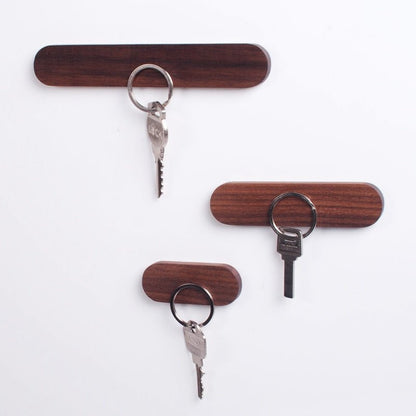 RUSTEVA Magnetic Wooden Key Holder