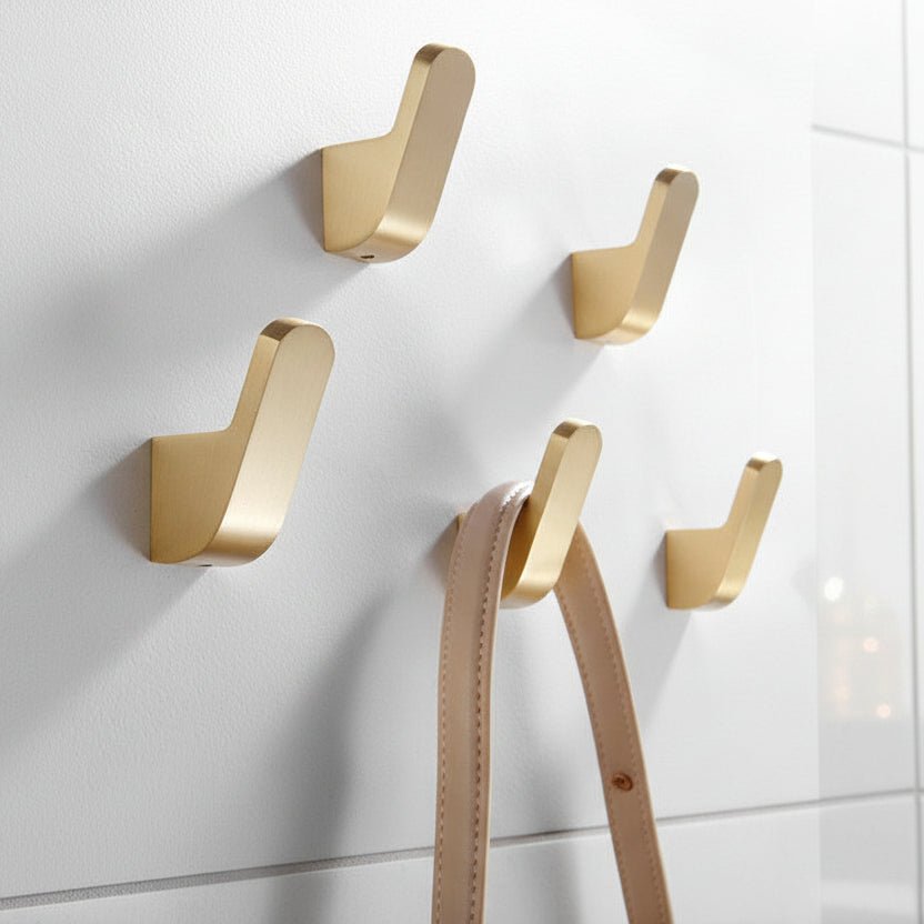 ELVANOR Golden Brass Wall Hooks