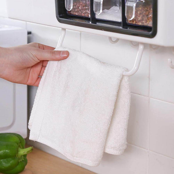 Spice Rack Organizer, Kitchen Seasoning Shelf with Phone Holder