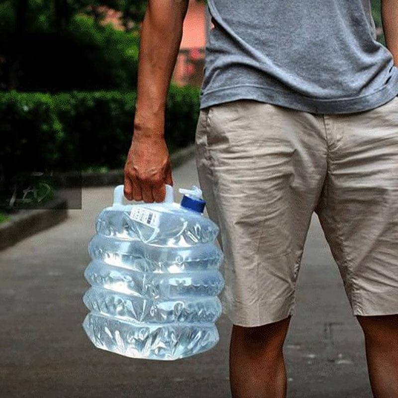 Collapsible Water Container, Foldable Camping Water Jug