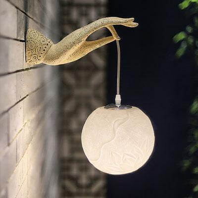 Lotus Wall Lamp, Modern Creative Lotus Wall Light