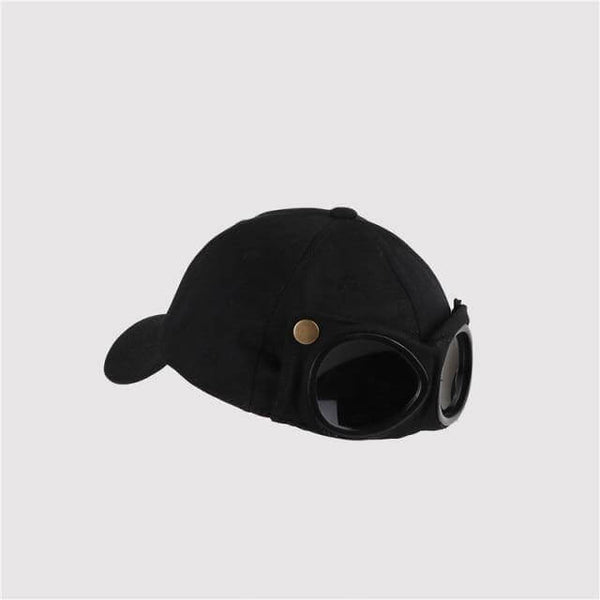 Sunglasses Hat, Baseball Cap with Aviator Sunglasses Unisex
