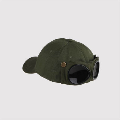 Sunglasses Hat, Baseball Cap with Aviator Sunglasses Unisex