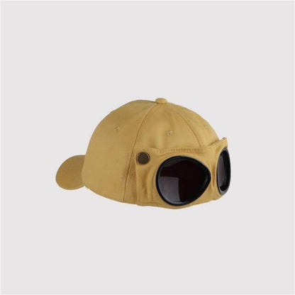 Sunglasses Hat, Baseball Cap with Aviator Sunglasses Unisex