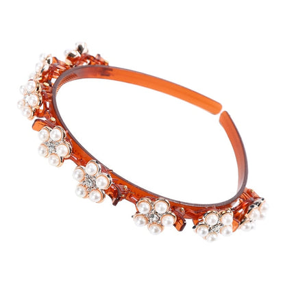 Bangs Clip in Headband, Double Bangs Butterfly Clip Hairpiece