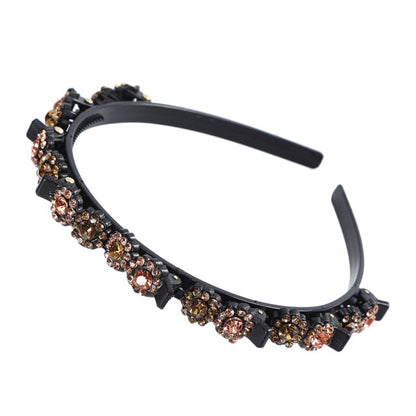 Bangs Clip in Headband, Double Bangs Butterfly Clip Hairpiece