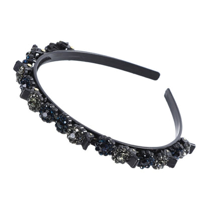 Bangs Clip in Headband, Double Bangs Butterfly Clip Hairpiece
