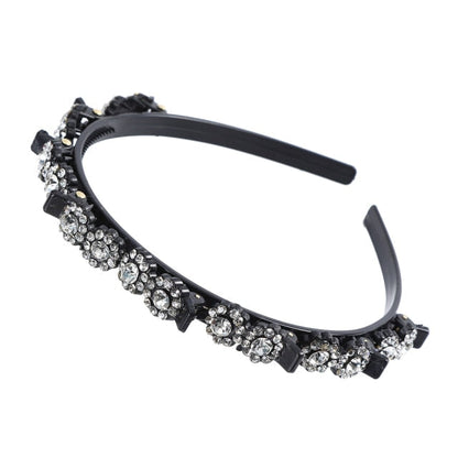 Bangs Clip in Headband, Double Bangs Butterfly Clip Hairpiece