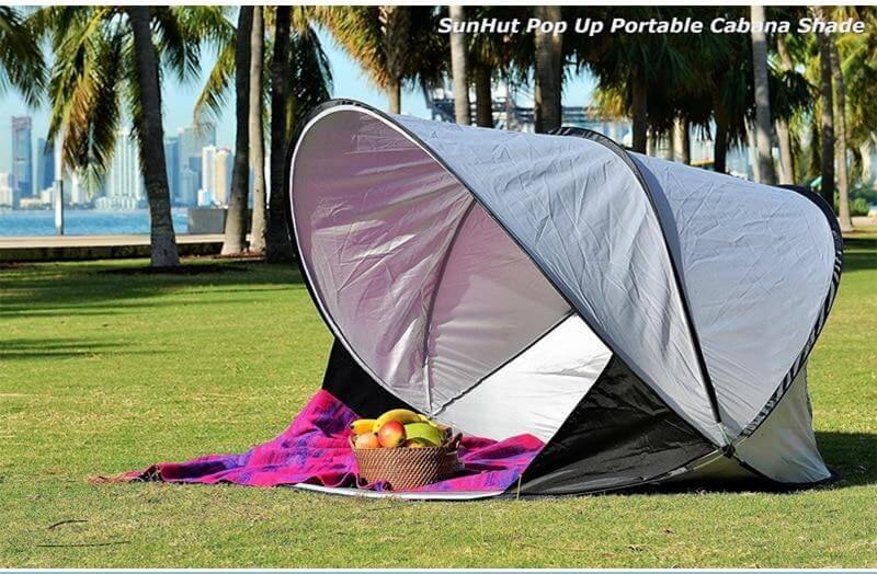 Beach Tent, Automatic Pop Up Sun Shade Tent