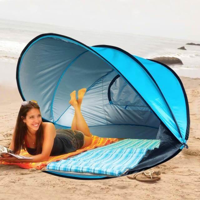 Beach Tent, Automatic Pop Up Sun Shade Tent