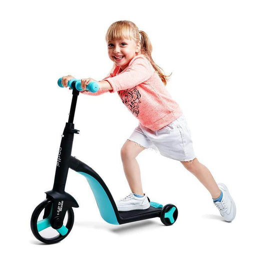Kids Tricycle Scooter, 3 in 1 Scooter Tricycle Bike for Toddlers